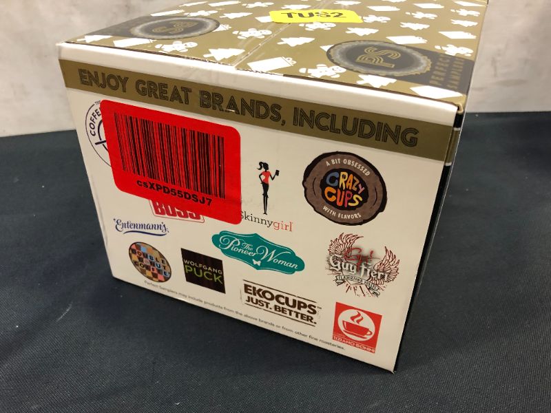 Photo 2 of 40-Pack Single Serve & K Cups Variety Pack, Dark Roast & Medium Roast Pod 
Exp--08-03-2022
