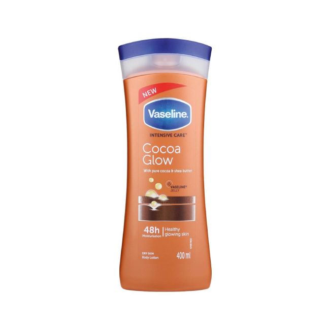 Photo 1 of  Vaseline intensive Care Cocoa Glow 48h Moisturising Body Lotion 400ml (6001087357067)