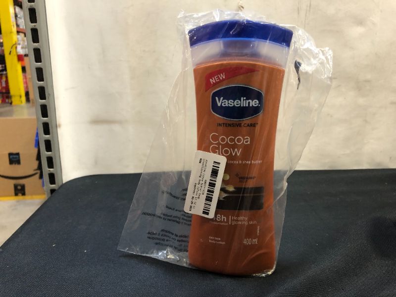 Photo 2 of  Vaseline intensive Care Cocoa Glow 48h Moisturising Body Lotion 400ml (6001087357067)