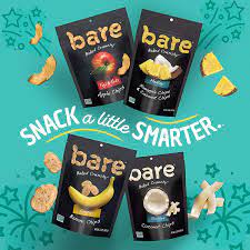 Photo 1 of  Bare Baked Crunchy Apple Chips, Banana Chips, and Coconut Chips, Variety Pack, Gluten Free, 6 Count and Quaker Large Rice Cakes, Gluten Free, 3 Flavor Variety Pack, 6 Count 
BB: Jun-30-2022