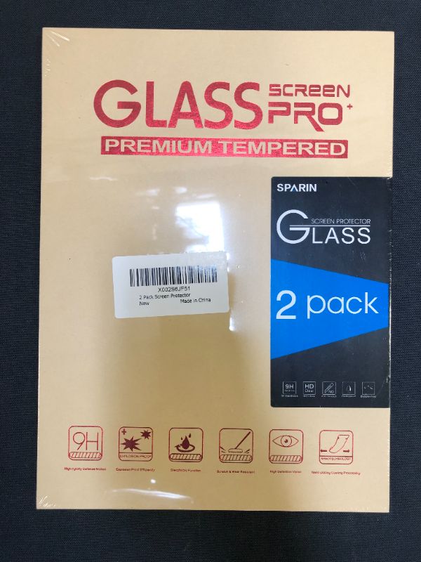 Photo 1 of SPARIN 2 Pack Screen Protector Compatible with iPad Mini 6 (6th Generation 2021) 8.3 inch
