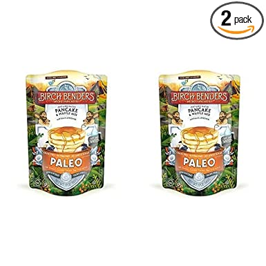 Photo 1 of Paleo Pancake & Waffle Mix by Birch Benders, Low-Carb, High Protein, High Fiber, Gluten-free, Low Glycemic, Prebiotic, Keto-Friendly, 12 oz (Pack of 2)
EXP 08/22/22