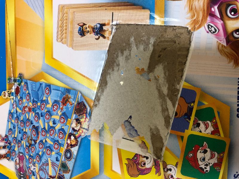 Photo 6 of PAW Patrol: The Movie, 4-Game Adventure City Pack Memory Match, Pop-Up, Wooden Dominoes, & Lookout Games, for Kids Aged 4 and up
MINOR DAMAGE TO BOX, ITEM IS NOT DAMAGED!