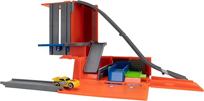 Photo 1 of Micro Machines Core Playset, Car Tuner Garage Station - Expandable and Connectable to Other MM Sets, Includes One Exclusive Vehicle - Collect Them All
