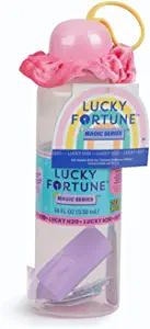 Photo 1 of WowWee Lucky Fortune Magic Series - Reusable Water Bottle, Stickers, Lucky Bracelet, & Scrunchy - Lucky H2O Water Bottle for Teens
