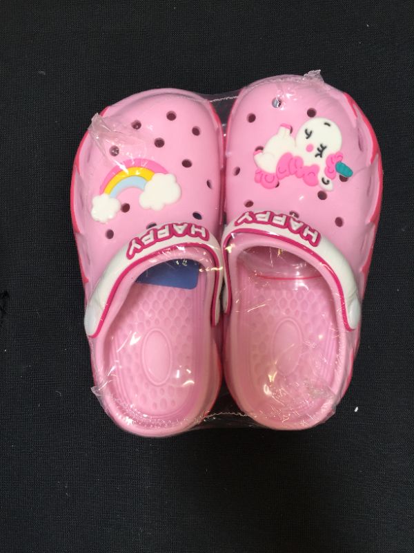 Photo 1 of Weweya Kids Garden Clogs Summer Cute Sandals Slippers with Cartoon Charms for Boys Girls Toddler

