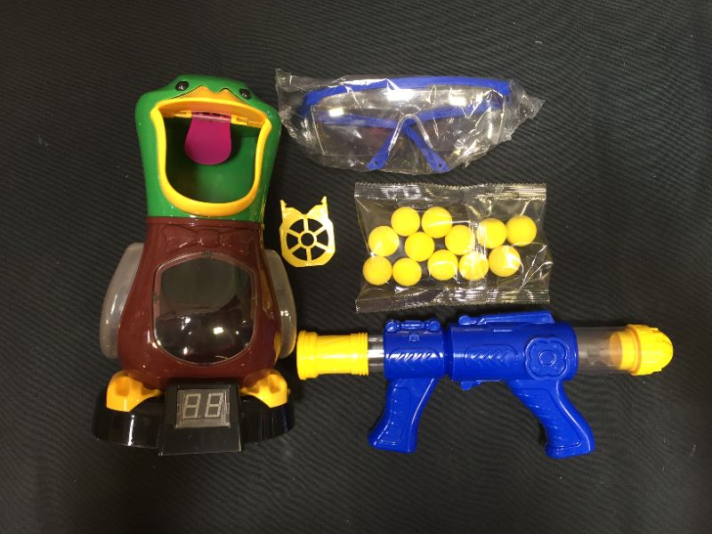 Photo 3 of Duck Shooting Toys for Kids 3-5 Years, 2 Packs of Toy Foam Blasters with Movable Target, Interactive Competition Game Gift for Boys and Girls Ages 6 7 8 9+ Years Old
