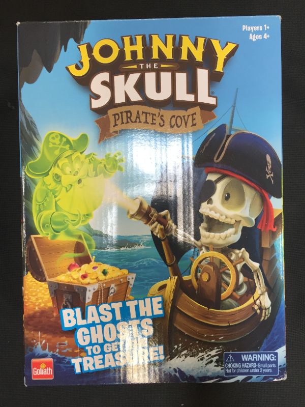 Photo 3 of Johnny The Skull Pirate's Cove - Blast The Ghosts to Get The Treasure Game by Goliath
