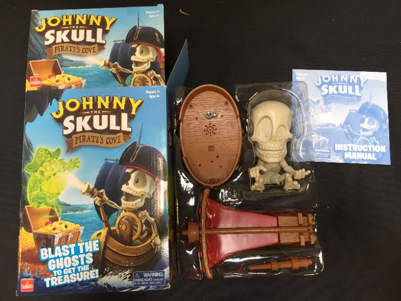 Photo 2 of Johnny The Skull Pirate's Cove - Blast The Ghosts to Get The Treasure Game by Goliath
