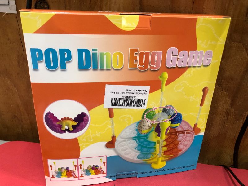 Photo 2 of 1 pc Pop Kids Toys Its Dinosaur Eggs Games Easter Toys Gifts for Boys Girls Birthday Party Favors for Kids Adults,Push Bublle Sensory Fidget Toys Pack for Autism ADHD Stress Relief
