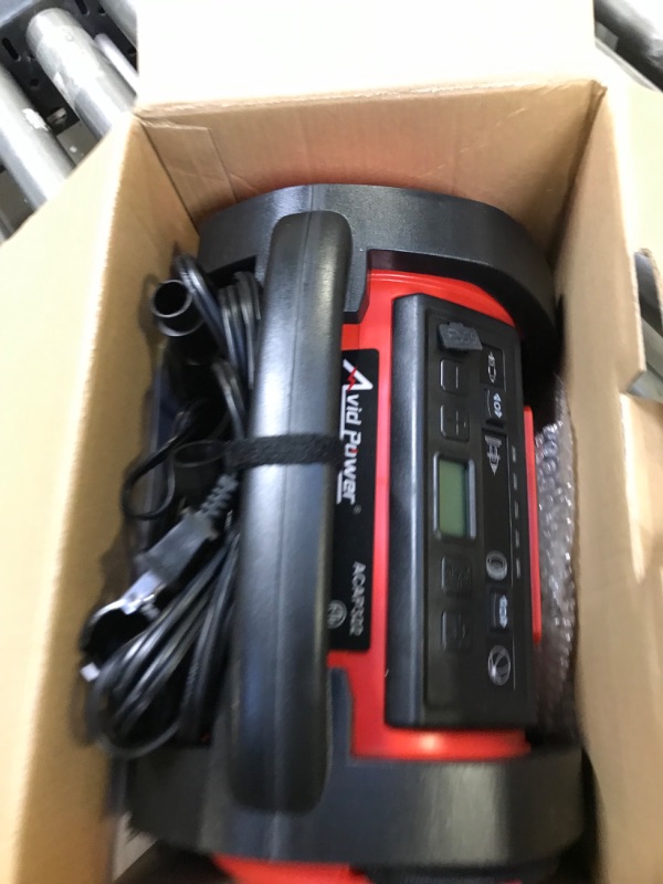 Photo 5 of AVID POWER Portable Tire Inflator, AC/DC Air Compressor with High Volume Mode Bundle with High Accuracy Digital Tire Pressure Gauge