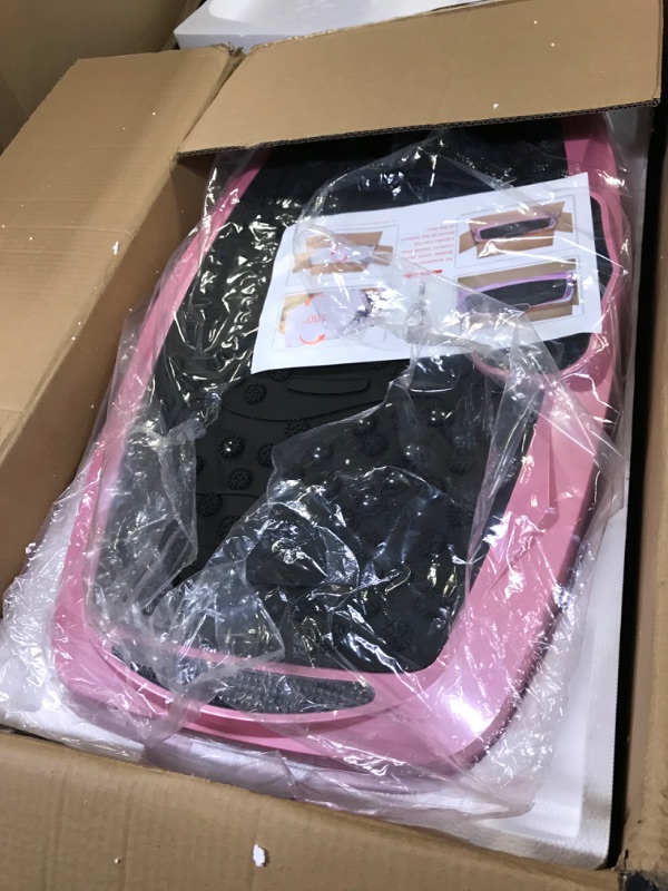 Photo 3 of MASSAGER VIBRATION PLATE PINK