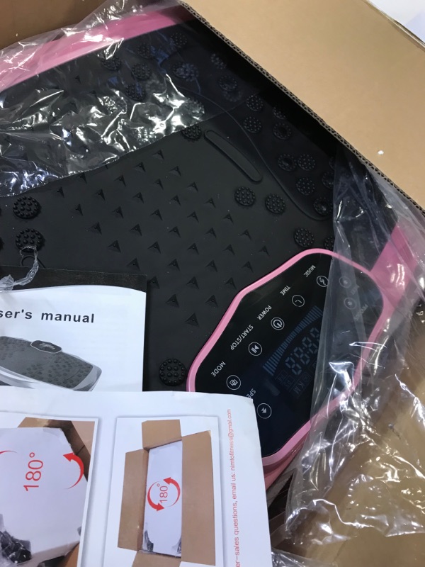 Photo 2 of MASSAGER VIBRATION PLATE PINK