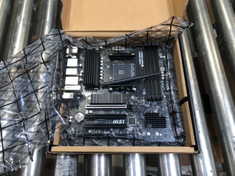 Photo 1 of MSI PRO B550M-VC WiFi ProSeries Motherboard (AMD AM4, DDR4, PCIe 4.0, SATA 6Gb/s, M.2, USB 3.2 Gen 2, HDMI/DP, Wi-Fi, mATX)