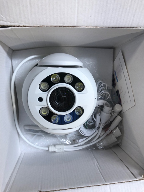 Photo 3 of 20X Optical Zoom PTZ WiFi Wireless Outdoor Camera, SV3C 5MP High Speed Motion Detection Security Cam, Auto Track 355°Rotate, Color Night Vision, IP66 Waterproof, Two-Way Audio, Remote Access, Blueiris