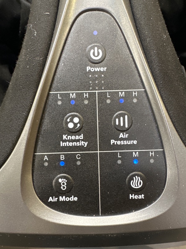 Photo 1 of BOB AND BRAD Foot Massager Machine with Heat and Remote, Electric Shiatsu Deep Kneading Foot Massager with 4 Level, Relieve for Plantar Fasciitis and Neuropathy Pain, Fits Feet up to Men Size 12