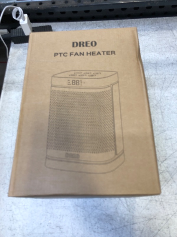 Photo 2 of Dreo Space Heaters for Indoor Use, Atom One Portable Heater with 70°Oscillation, 1500W PTC Electric Heater