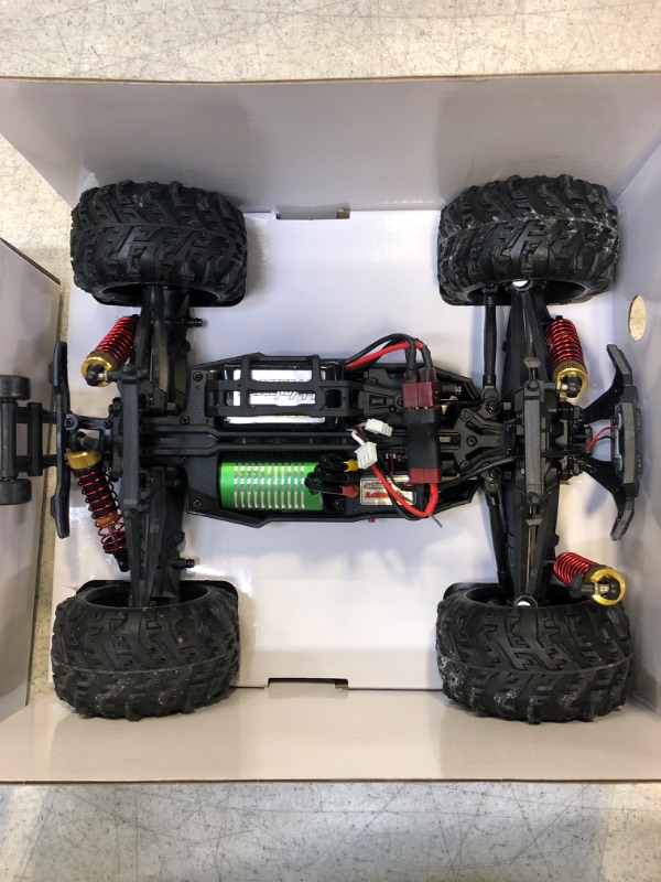 Photo 3 of 1:16 Brushless Large RC Car 60+ kmh Speed and 1:10 Scale Large RC Car 50+ kmh Speed - Kids and Adults Remote Control Car 4x4 Off Road Monster Truck Electric - Waterproof Toys Trucks - ( USED ITEM ) ( UNABLE TO TEST ) 