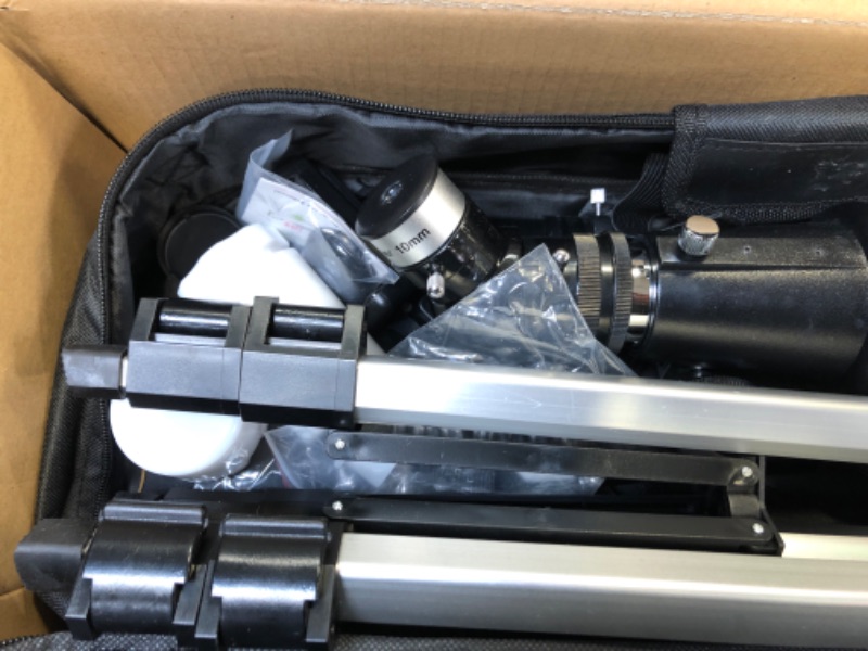 Photo 1 of Gskyer Telescope, 70mm Aperture 400mm AZ Mount Astronomical Refracting Telescope for Kids Beginners - Travel Telescope with Carry Bag, Phone Adapter and Wireless Remote