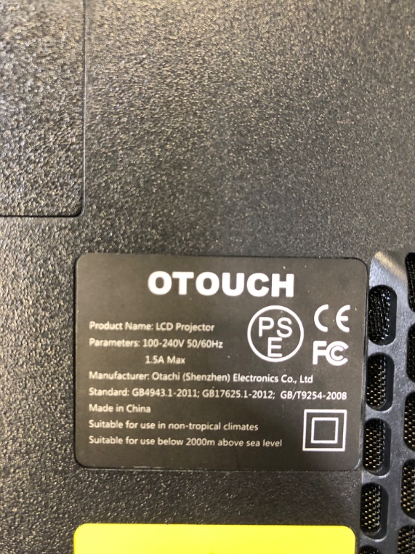Photo 7 of OTOUCH Projector Native 1080P 18000LM/800ANSI 5G WiFi Bluetooth Projector 4K Support ±50° 4P Keystone/Phone Sync/HiFi Speakers/BT Remote/500''/50% Zoom for Phone PC TV Stick PPT Home 2023 Upgraded Native 1920*1080P