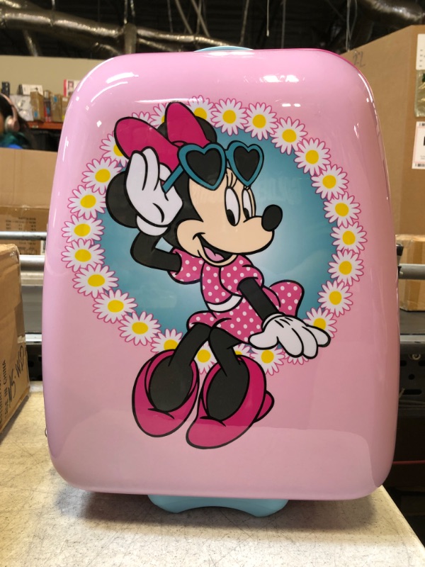 Photo 2 of AMERICAN TOURISTER Kids' Disney Hardside Upright Luggage, Minnie, Carry-On 18-Inch Carry-On 18-Inch Minnie