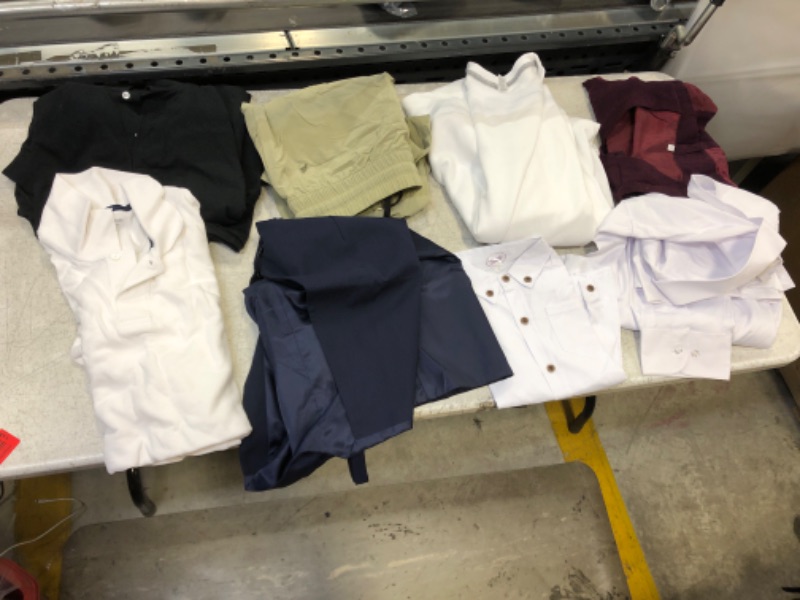 Photo 1 of 8 ITEM ASSORTED MENS CLOTHING, SIZES VARY 