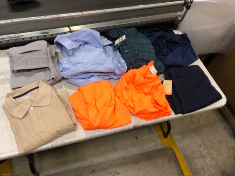 Photo 1 of 8 ITEM ASSORTED MENS CLOTHING, SIZES VARY 