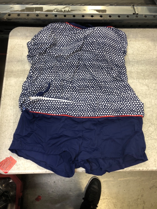 Photo 1 of 2 PIECE SWIMMING SUIT 
SIZE 16 