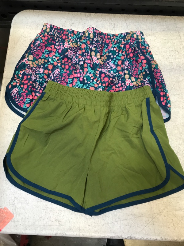 Photo 1 of 2 PACK KIDS SHORTS 
SIZE 10 