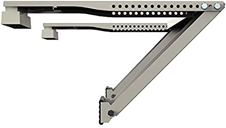 Photo 1 of ALPINE HARDWARE Universal Window Air Conditioner Bracket - Heavy-Duty Window AC Support - Support Air Conditioner Up to 180 lbs. - for 12000 BTU AC to 24000 BTU AC Units (Heavy Duty)
