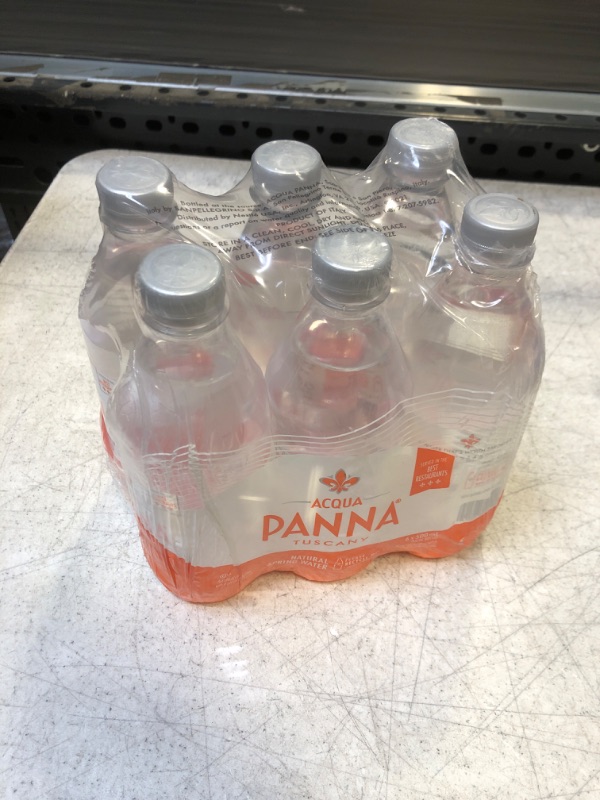 Photo 2 of Acqua Panna Natural Spring Water, 16.9 Fl. Oz. Plastic bottles, Pack of 6