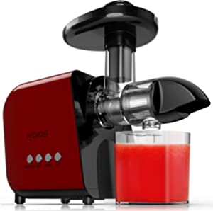 Photo 1 of [Upgraded] KOIOS Juicing Machine, 2021 Masticating Slow Juicer Extractor, Cold Press Juicer with Quiet Motor & High Juice Yield, E-Recipes for Vegetables and Fruits, Easy to Clean with Brush
