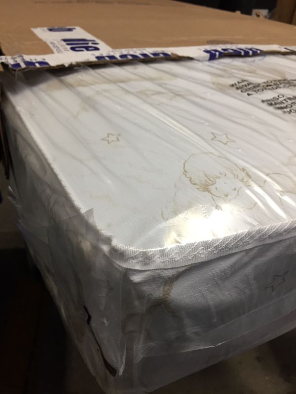 Photo 2 of Dream On Me Twilight 5” 88 Coil Inner Spring Crib And Toddler Mattress I Waterproof I Greenguard Gold Certified I 10 Year Limited Warranty I Vinyl Cover I Made In The U.S.A | Support And Comfort | --- FACTORY SEALED 
