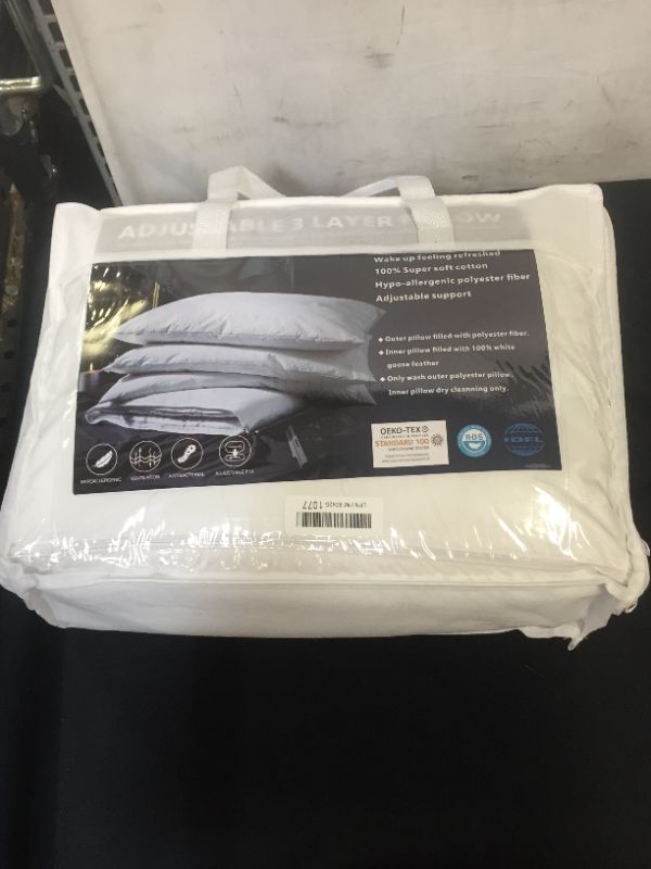 Photo 1 of ADJUSTABLE 3 LAYER PILLOW