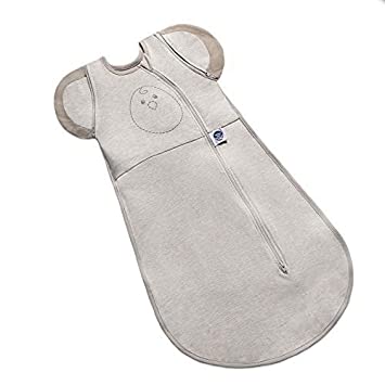 Photo 1 of Nested Bean Zen One - Gently Weighted Swaddle, Baby: 3-6 Months, 11-16 lbs, Arms Free/in/Out Swaddle, Helps to Reduce Moro (Startle) Reflex, Unisex, TOG 1.0, Machine Washable SAND
