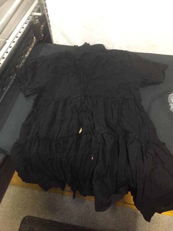 Photo 1 of WOMENS BLACK BLOUSE SMALL