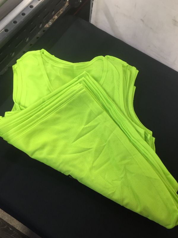 Photo 1 of BRIGHT YELLOW JERSEYS 1 - 12 
YOUTH SMALL