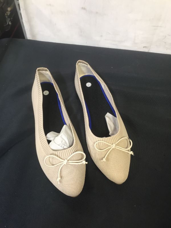 Photo 1 of WOMENS FLATS BEIGE SIZE 9.5