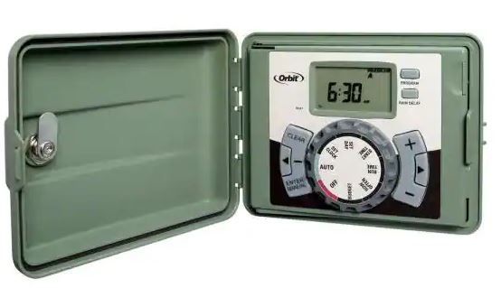 Photo 1 of 6-Station Easy-Set Logic Indoor/Outdoor Sprinkler Timer
