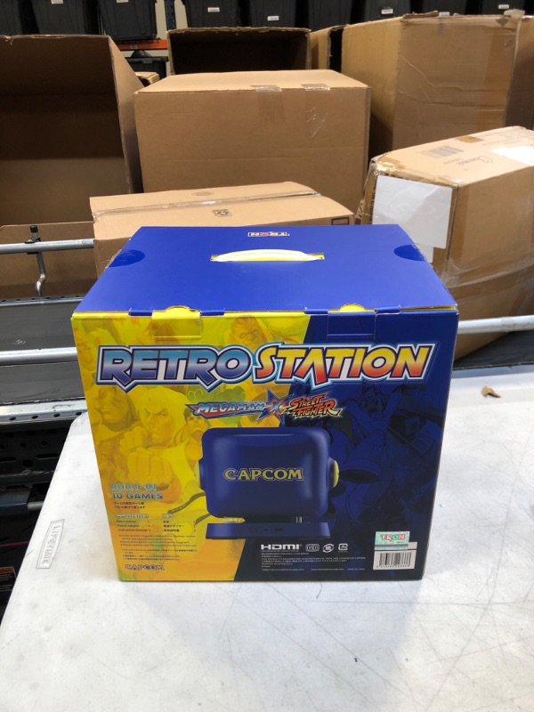 Photo 8 of Capcom Retro Station Trsj10 Tron Retro Station 100-240v
(NEW) (PROTECTIVE STICKER IS ON)