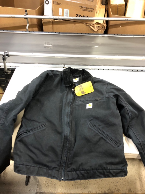 Photo 2 of Carhartt Duck Detroit Jacket Men - Black - M