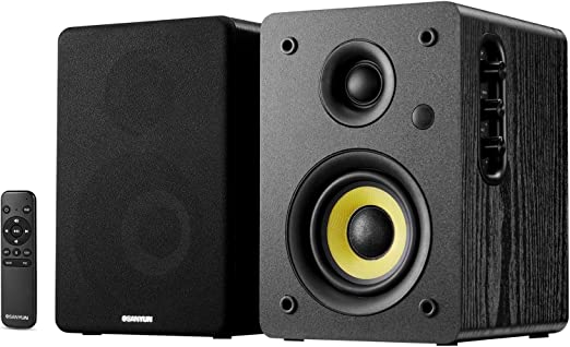 Photo 1 of Sanyun SW206 80W Dual-Mode Bookshelf Speakers – Studio Monitors and HiFi Mode Switch