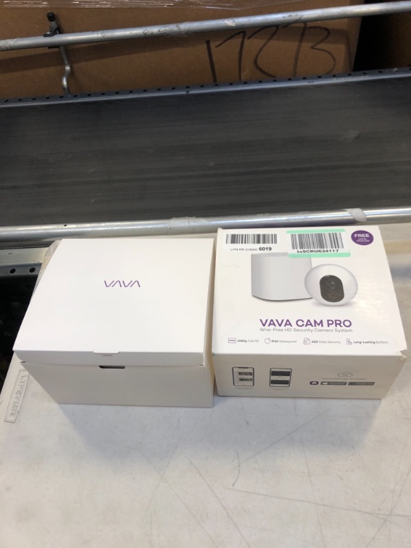 Photo 1 of Security Camera Outdoor, 1-Cam Kit 1080P HD Wireless Smart Home Security Camera System with Night Vision, 2-Way Audio, Motion Detection APP Control, IP66, Free Storage, VA-HS003 (unable ot test)