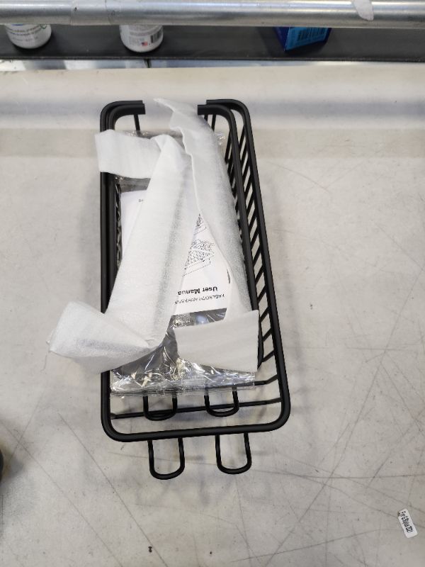 Photo 1 of 3Pack Shower Caddy, Shower Organizer with Soap Dish, No Drilling Shower Storage Wall Mount Rustproof Bathroom Organizer Shampoo Holder Kitchen Rack Adhesive Shower Shelves for Inside Shower Black