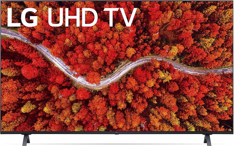 Photo 1 of LG 80 Series 50" Alexa Built-in, 4K UHD Smart TV, 60Hz Refresh Rate,----- PARTS ONLY / Screen IS CRACKED

