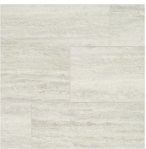 Photo 1 of 20 MARAZZI Stonehollow Mist 12 in. x 24 in. Glazed Porcelain Floor and Wall Tile (15.6 sq. ft. / case) 312 SQ FT TOTAL 
