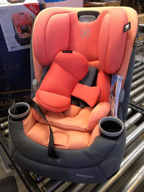 Photo 2 of Maxi-Cosi Pria All-in-One Convertible Car Seat, Peach Amber
