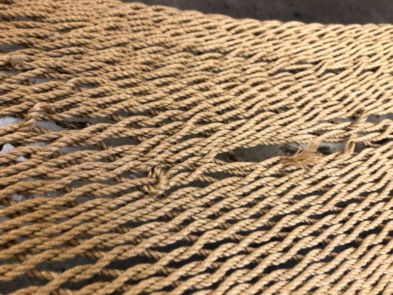 Photo 2 of brown woven style hammock --4ft long -- does not come in package 