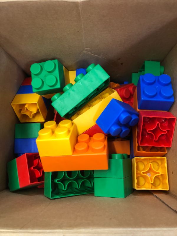 Photo 3 of 24pc Jumbo Blocks Preschool Set - Large Building Blocks for Toddlers - Stackable Blocks - Creative and Educational Development for Children by Kids Adventure
