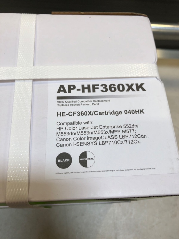 Photo 3 of 508A CF360 TONER CARTRIDGE (FCATORY SEALED)